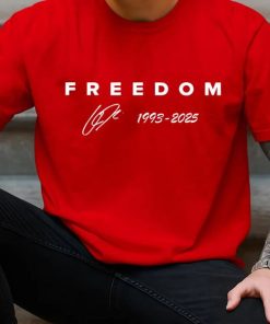 Red Freedom Shirt | Charlie Kirk Red Shirt | We Wear Red Charlie Kirk Birthday October 14 | 1993 for Charlie Kirk Tee 683064