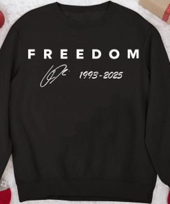Alternative view of Red Freedom Shirt | Charlie Kirk Red Shirt | We Wear Red Charlie Kirk Birthday October 14 | 1993 for Charlie Kirk Tee 683064